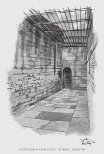 Newgate, Friedhof der Kriminellen von William Luker