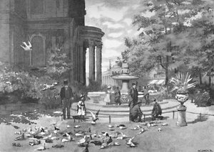 St. Pauls Churchyard, 1891