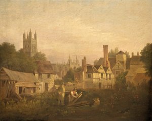 Gloucester von Nordwesten, ca. 1820