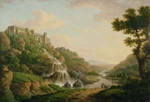 Die Villa des Maecenas in Tivoli, ca. 1770