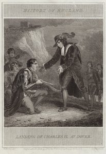 Landung von Karl II. in Dover von William Marshall Craig