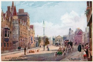 Broad St, Oxford, und Balliol College