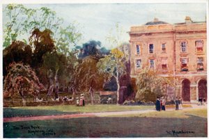 Der Hirschpark, Magdalen College, Neue Gebäude von William Matthison