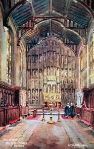 Der Altaraufsatz, All Souls Chapel, Oxford von William Matthison
