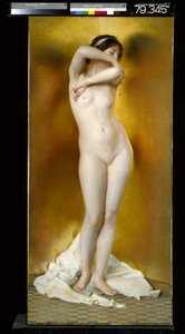 Glanz von Gold, Schimmer von Perlen von William McGregor Paxton