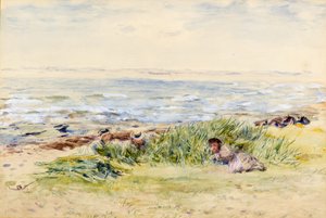 Kinder unter Biegungen von William McTaggart