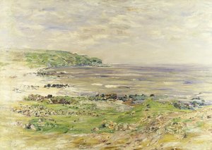 Predigt des Hl. Kolumba, Iona, Innere Hebriden von William McTaggart