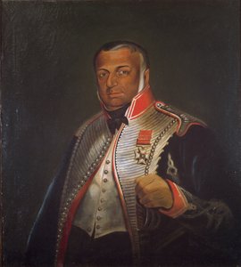 Oberst James Skinner CB (1778-1841) 1. Regiment der lokalen Kavallerie, ca. 1836 von William Melville