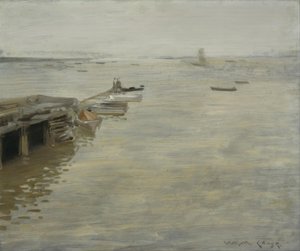 Ein grauer Tag von William Merritt Chase