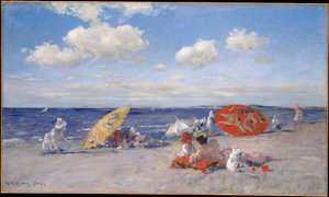 Am Meer von William Merritt Chase