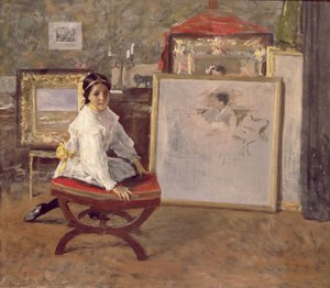 Hast du mit mir gesprochen? von William Merritt Chase