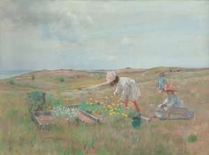 Blumen sammeln, Shinnecock, Long Island