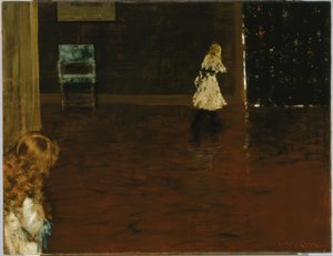 Verstecken spielen von William Merritt Chase