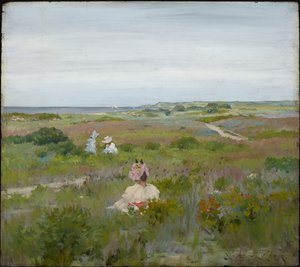 Landschaft: Shinnecock, Long Island von William Merritt Chase
