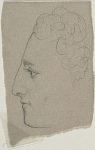 Profilschskizze von William Michael Harnett
