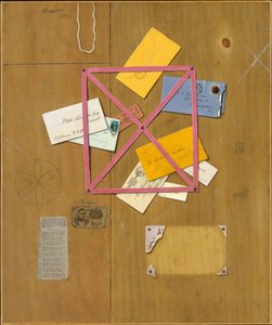 Der Briefständer des Künstlers von William Michael Harnett