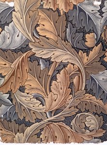 Acanthus, Tapete entworfen von William Morris, 1875 von William Morris