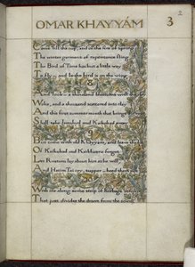Rubaiyat von Omar Khayyam