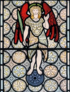 Seraph oder Engel, entworfen 1865 von William Morris