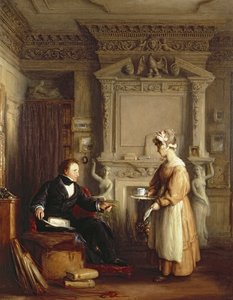 John Sheepschanks und ein Hausangestellter von William Mulready
