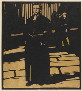 Londoner Typen: Bluecoat-Junge