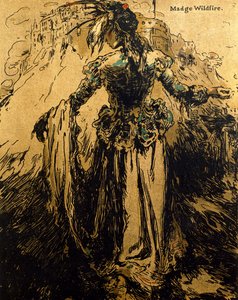 Madge Wildfire, Illustration aus 