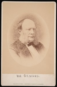 Porträt von Carl Wilhelm Siemens 1823-1883