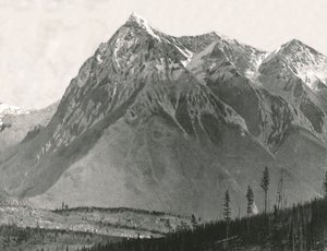 Die Rockies: Chancellor Peak, Leanchoil, Kanada, 1895