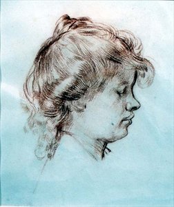 Porträt von Ida Nettleship, Ehefrau von Augustus John