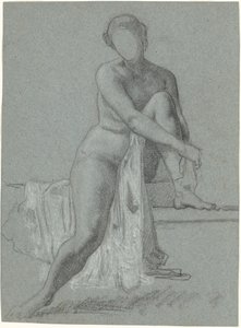 Sitzender Akt von William P. Babcock
