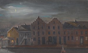 Der Lampenanzünder, 1870er Jahre