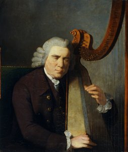 Der blinde Harfenist, John Parry, 1710-1782, 1775-91