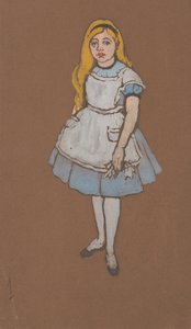 Alice Kostümdesign für Alice im Wunderland von William Penhallow Henderson