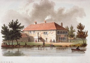 Die Mitre Tavern am Paddington-Kanal, London