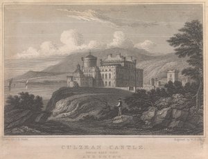 Culzean Castle, Südostansicht, Ayrshire; Seite 84 (Band Eins) von William Radclyffe