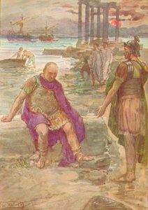 Gaius Marius im Exil unter den Ruinen von Karthago, um 1912