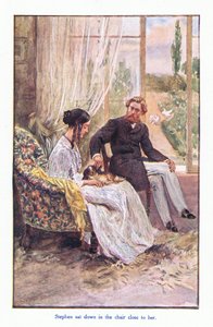 Stephen setzte sich auf den Stuhl neben ihr von William Rainey