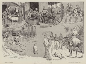 Seine erste Schweinejagd von William Ralston