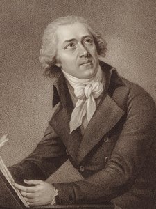 Porträt des Komponisten Leopold Kozeluch 1747-1818, 1797 von William Ridley
