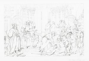 Illustration für The Castle of Indolence von James Thomson von William Rimer