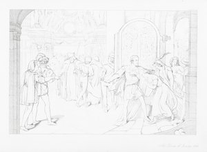 Illustration für The Castle of Indolence von James Thomson von William Rimer