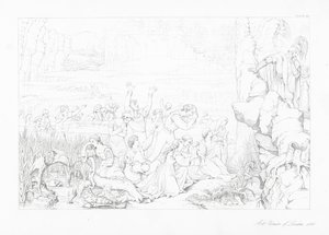 Illustration für The Castle of Indolence von James Thomson von William Rimer