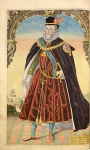 Charles Howard, erster Earl of Nottingham, aus Honor Military, and Civill, William Segar, veröffentlicht von Robert Barker, London, 1602 von William Rogers