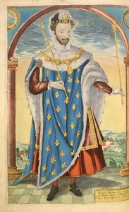 Heinrich III. von Frankreich, aus Honor Military, and Civill, William Segar, veröffentlicht von Robert Barker, London, 1602