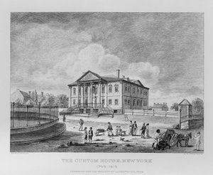 Das Zollhaus, New York von William Rollinson