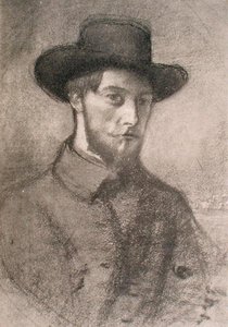Porträt von Augustus John von William Rothenstein