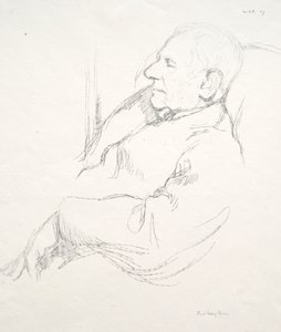 Sir Francis Seymour Haden schläft