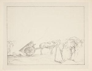 Verbrennen von Quecken von William Rothenstein