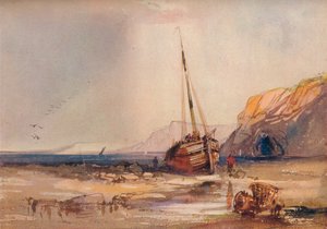 Strandszene, um 1840