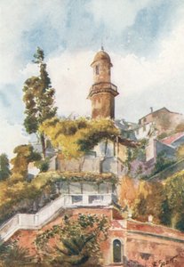 Eine Ecke in Genua von William Scott